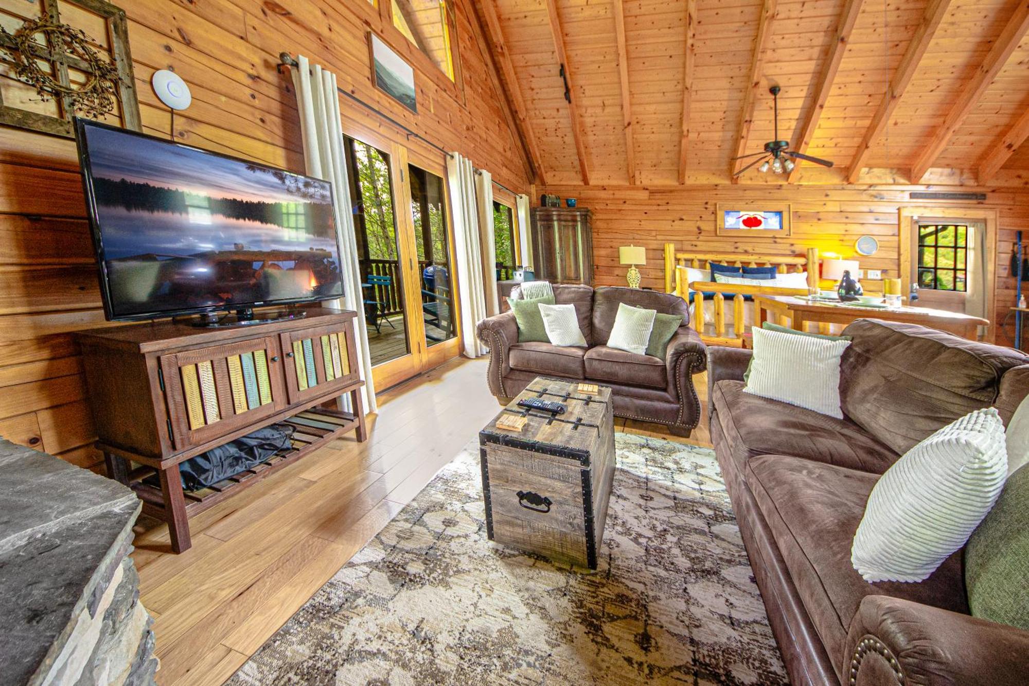 Love Me Tender Studio Cabin Sevierville Ruang foto